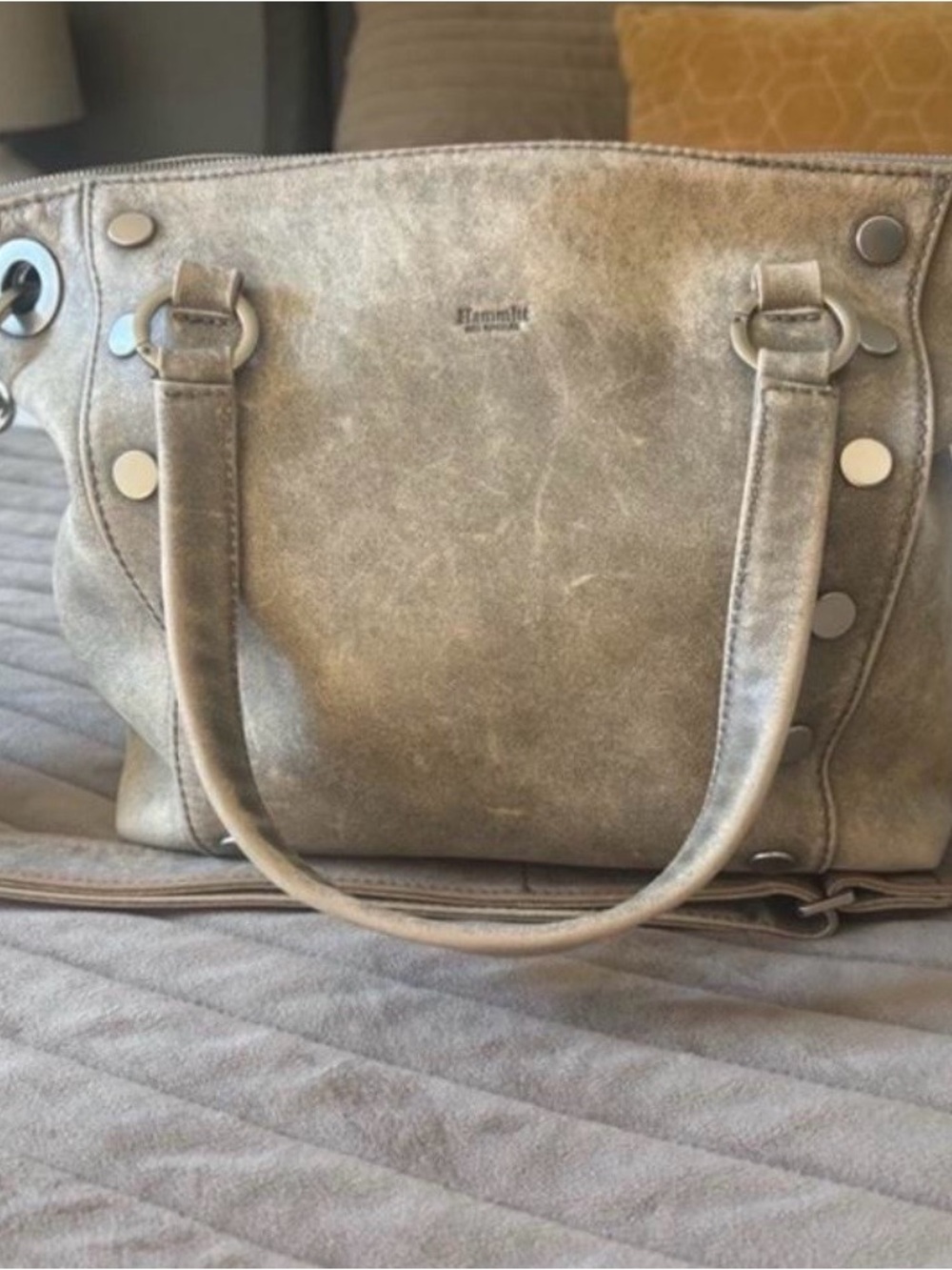Hammitt Daniel (medium) Pewter/brushed silver